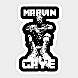 marvin gaye Sticker